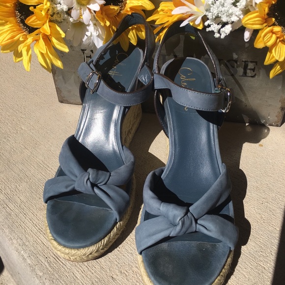 Cole Hann Rope Wedge - Picture 2 of 8